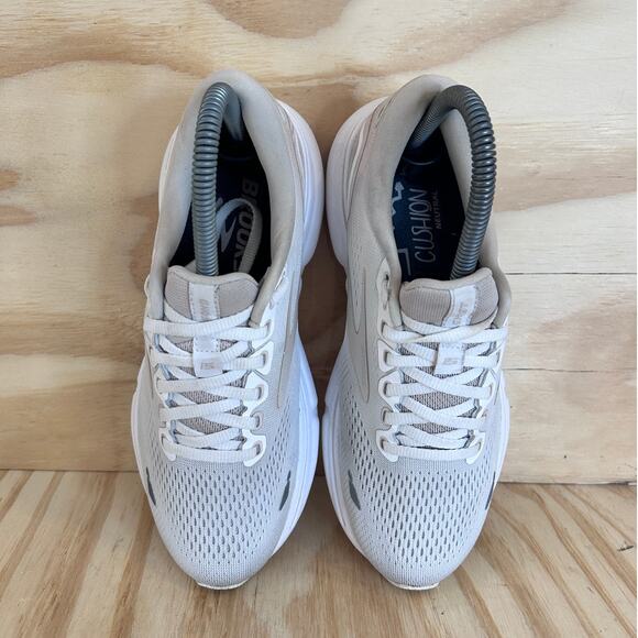 Brooks - Ghost 15 - Running Shoes - White - Women's - 6(B) - 1203801B189 - Picture 7 of 9